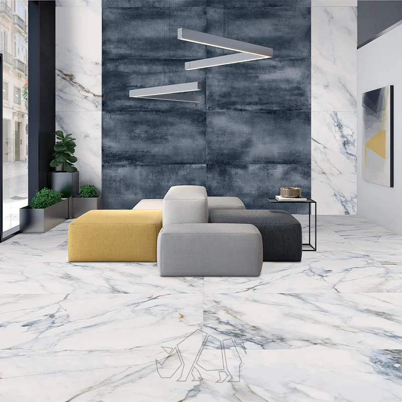 Porcelanato azul 60x60